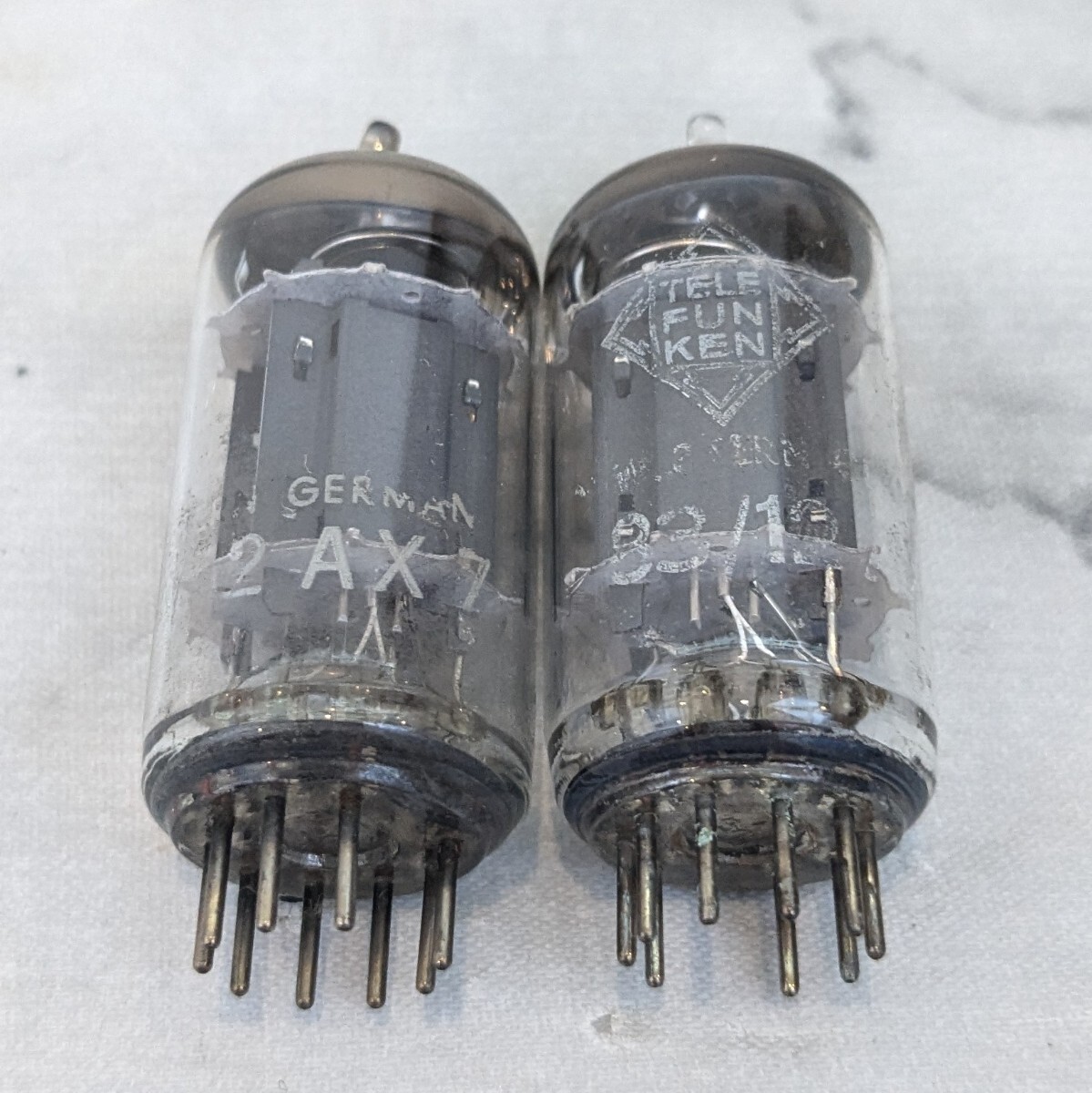 元箱ありTELEFUNKEN ECC83 真空管 3本セット テレフンケン公式通販