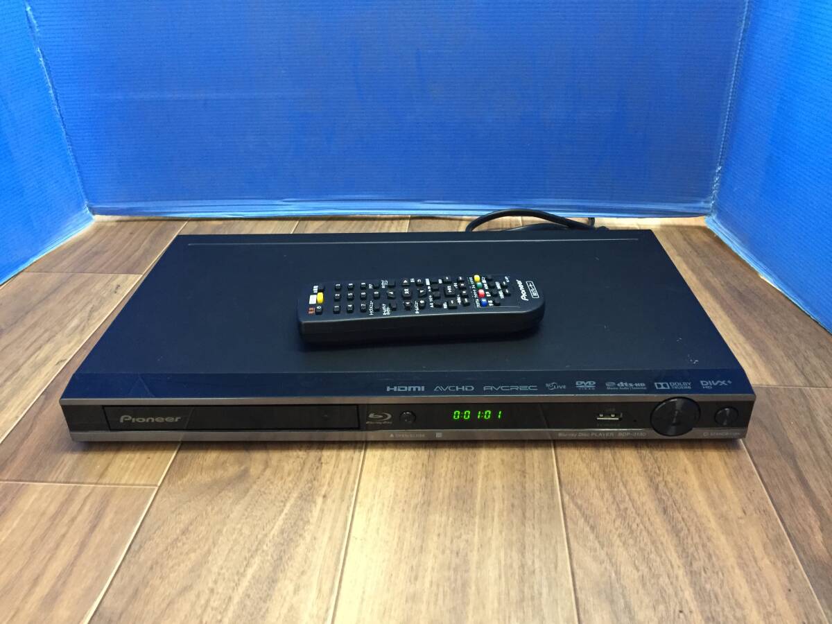 パイオニア ブルーレイプレーヤー BDP-3130 純正リモコン付き 中古品 