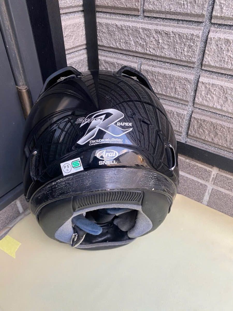 ヘルメット アライSUPER RAPIDE R 61-62cm RAPIDE Arai R Super