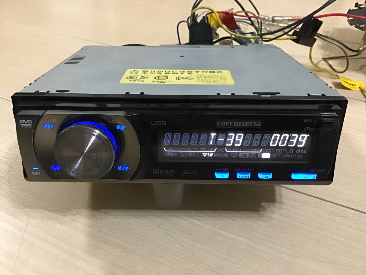 carrozeria DVD CD デッキ DVH-P530 ジャンク_2