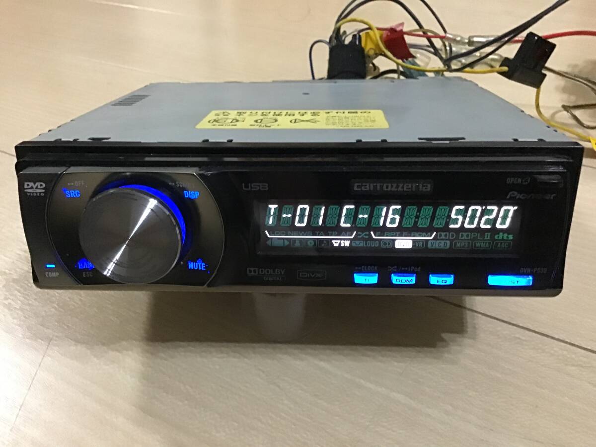 carrozeria DVD CD デッキ DVH-P530 ジャンク_3