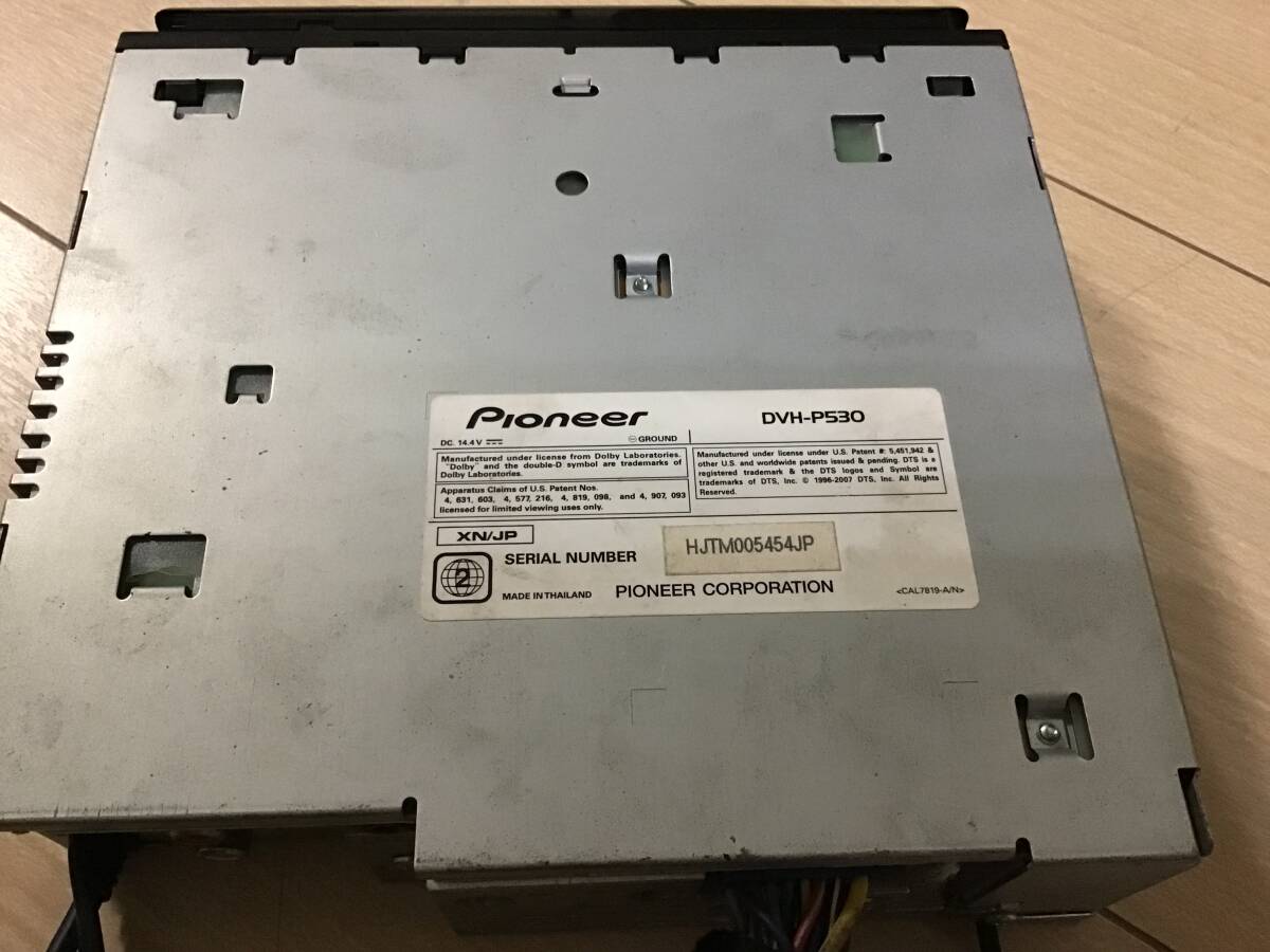 carrozeria DVD CD デッキ DVH-P530 ジャンク_9