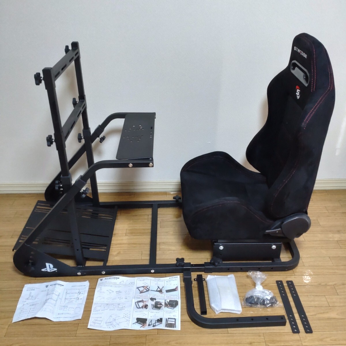 STRASSE RCZ01 レーシングコックピット TV台 モニターフレーム 