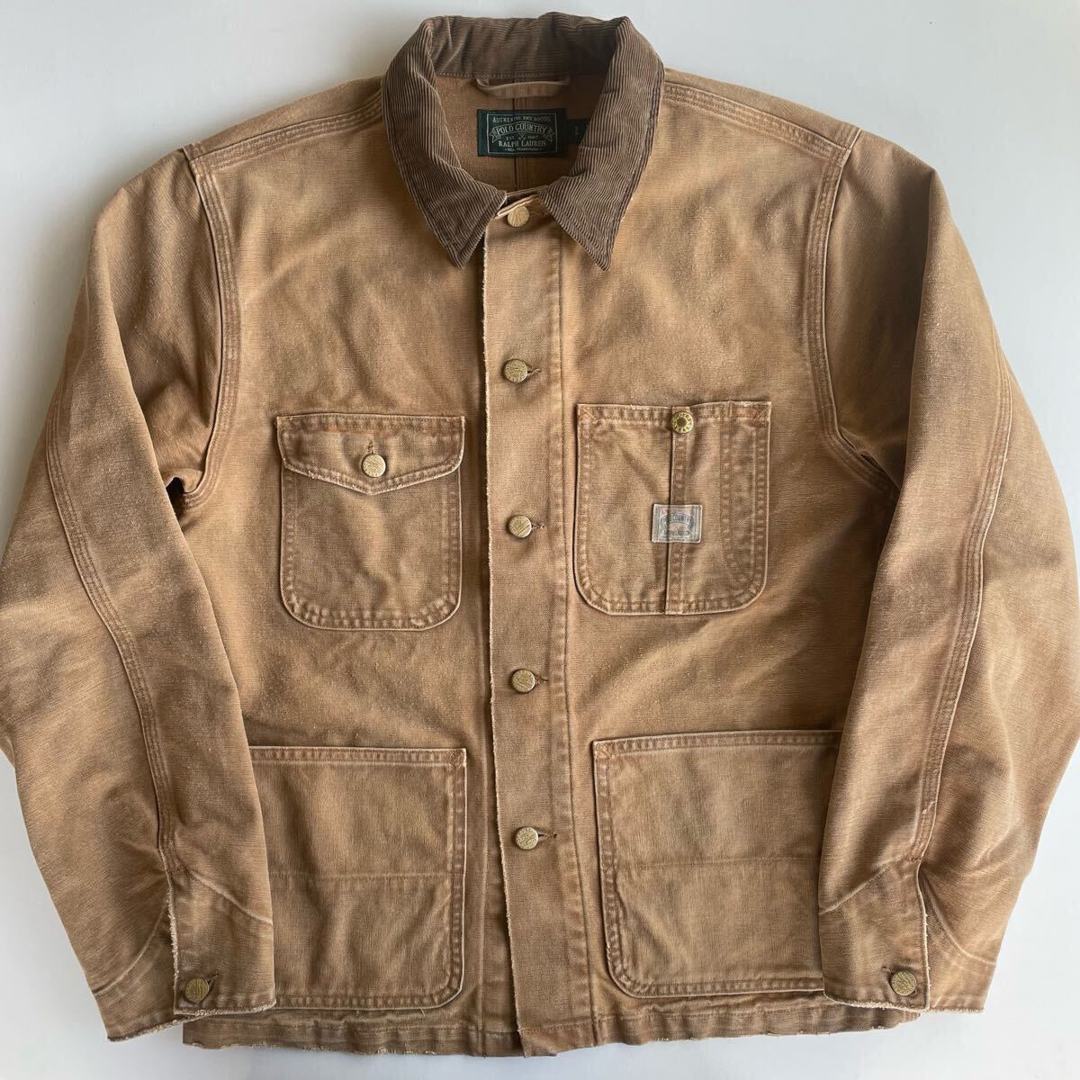 傑作 Polo Country “Canvas Duck Coverall” S キャンバス ダック 