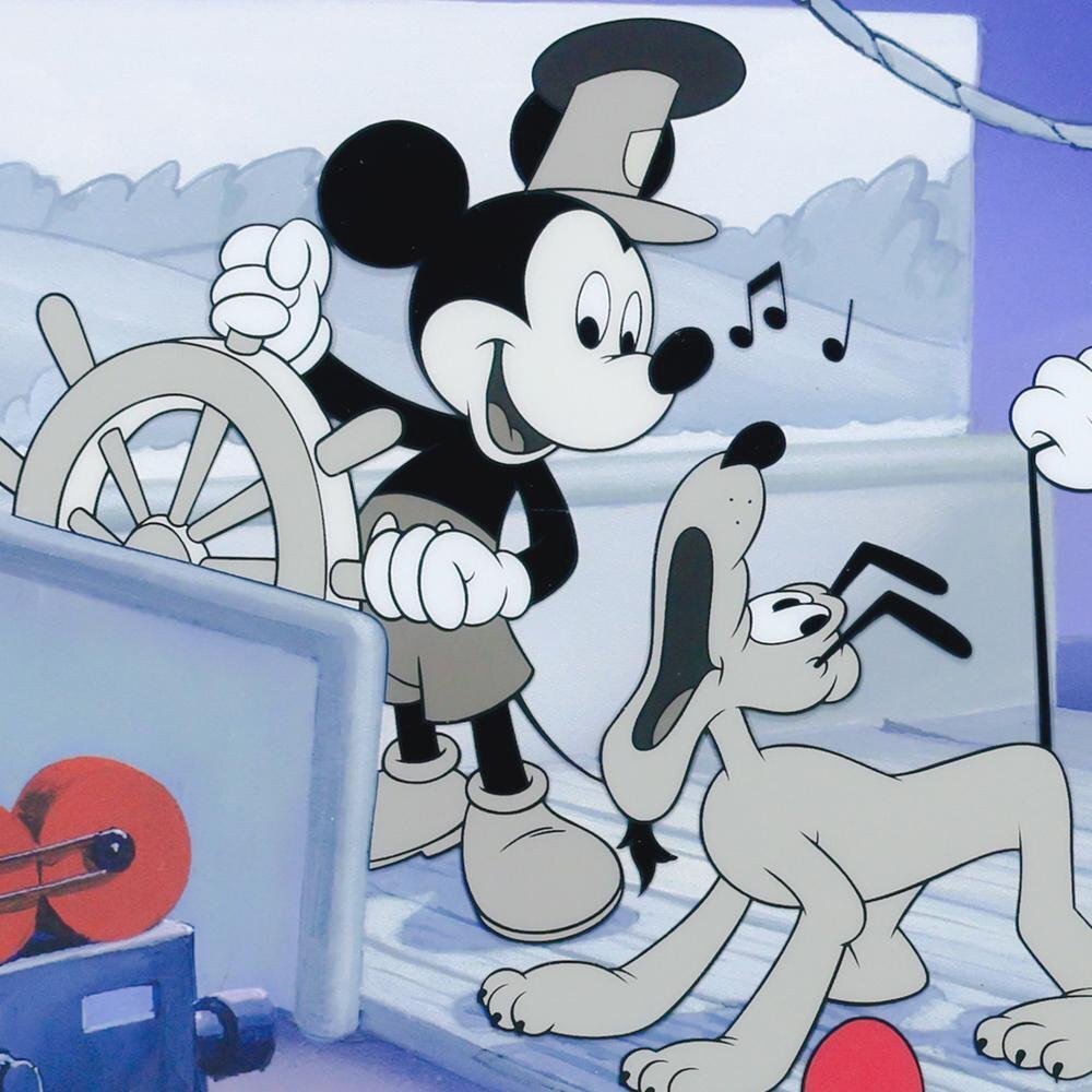真作】【WISH】ディズニー Disney「Fab Five Presents Steamboat