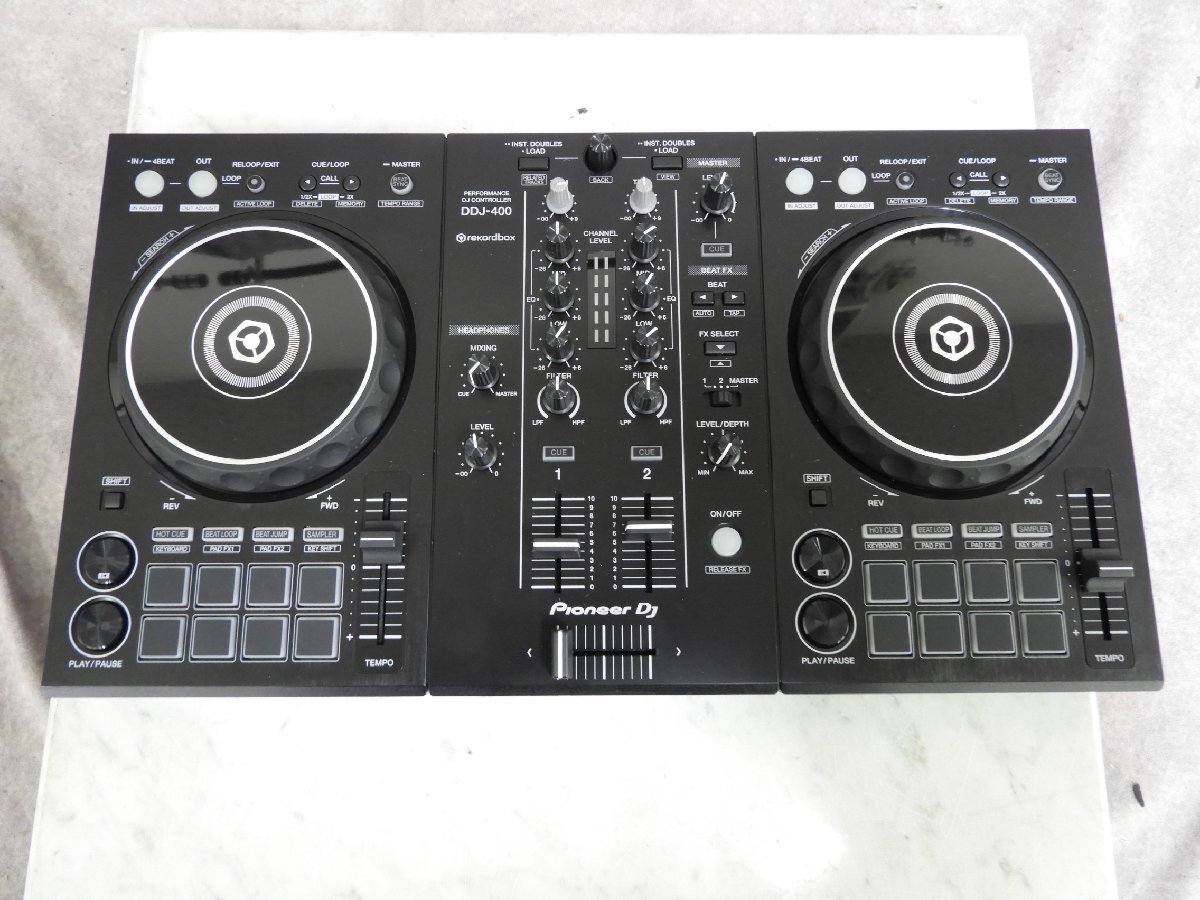 【Ｇ】 Pioneer DJ DDJ-400 DJコントローラー パイオニア 2018年製 3000373_2