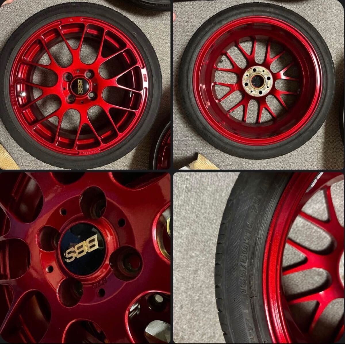 新品では手に入らないホイールカラーを足元へ。N RSにBBS RP