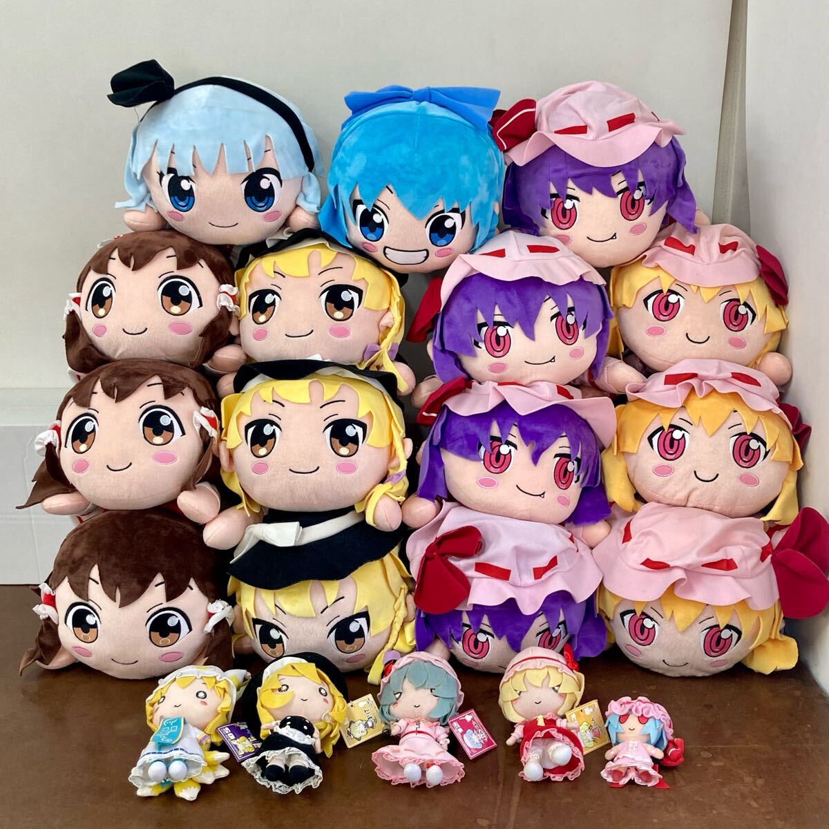 RR835) 東方Project ぬいぐるみ 大量セット まとめ売り 現状品 メガ 