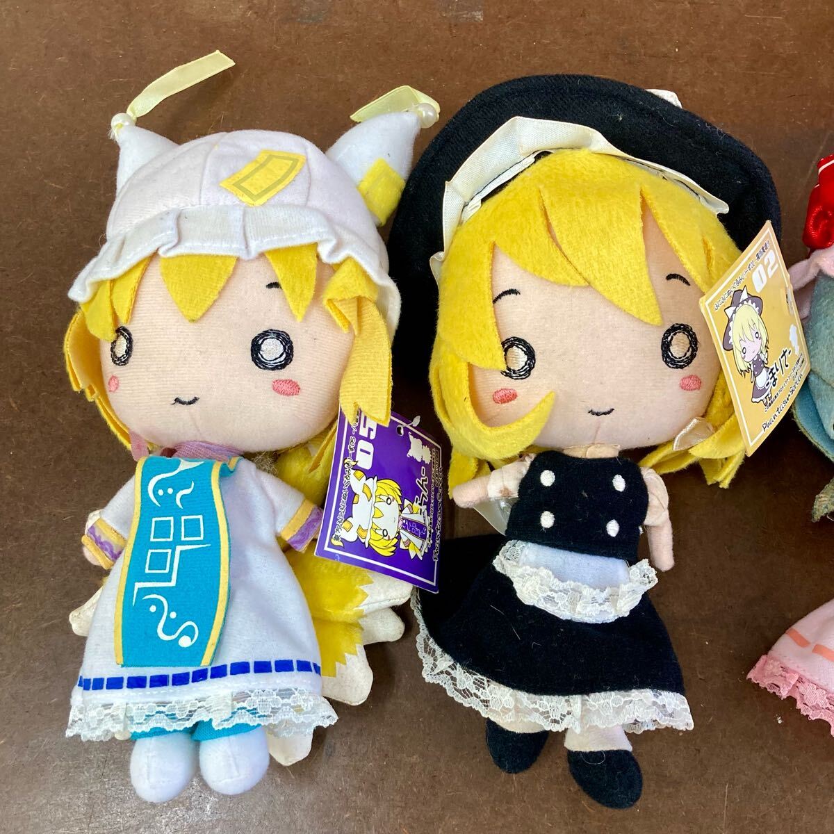 RR835) 東方Project ぬいぐるみ 大量セット まとめ売り 現状品 メガ 