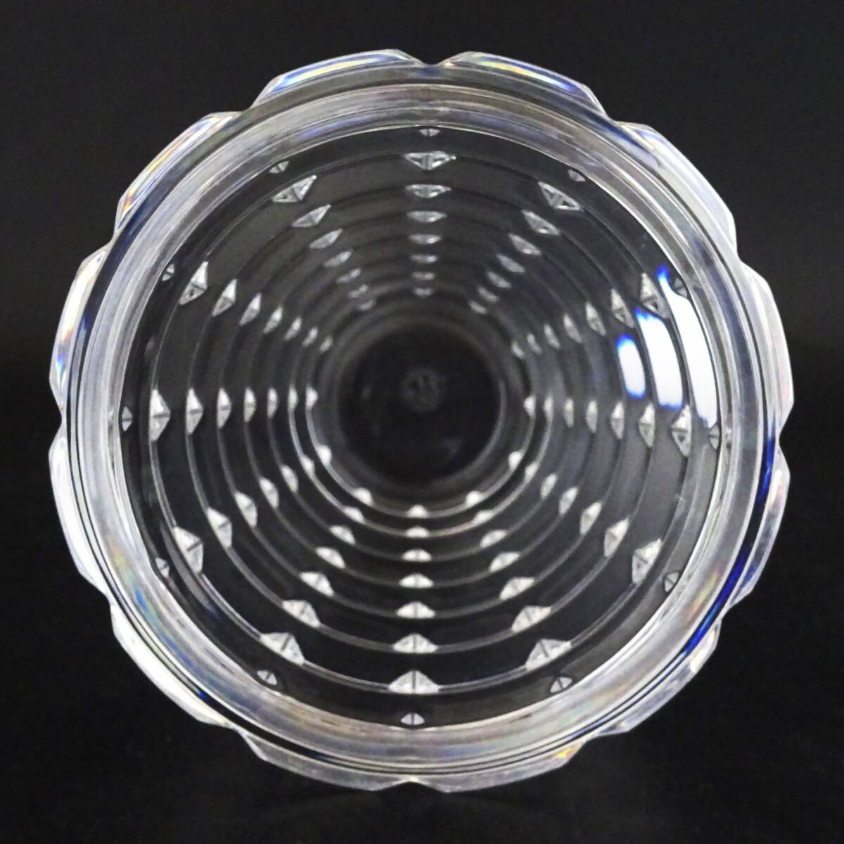 Baccarat アルルカン 高さ約13.5cm フラワーベース 花びん 花瓶 置物