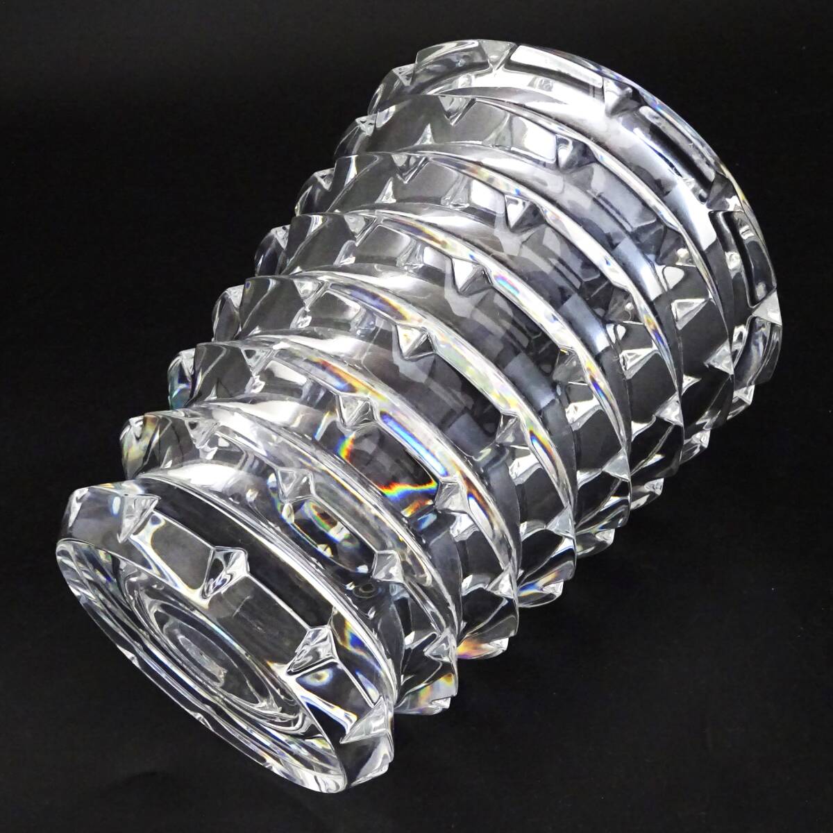 Baccarat アルルカン 高さ約13.5cm フラワーベース 花びん 花瓶 置物