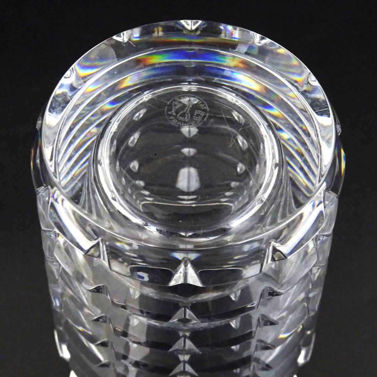 Baccarat アルルカン 高さ約13.5cm フラワーベース 花びん 花瓶 置物