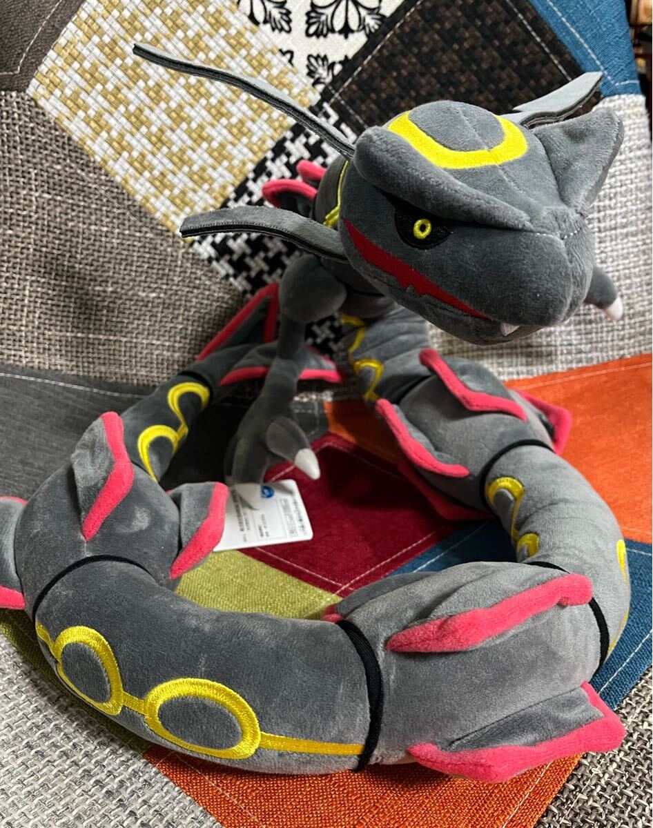 ポケモン めちゃもふぐっとぬいぐるみ 黒いレックウザ 色違い