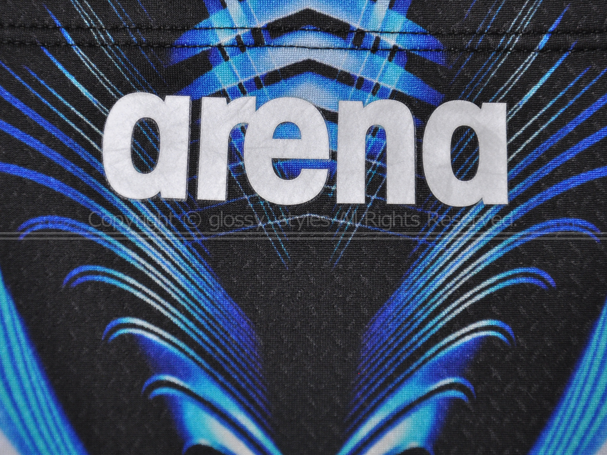 K1977-12■美品 arena アリーナ AQUA XTREME リミック 競パン ブーメラン競泳水着 FINA承認 ARN-2042M BKBU O_3
