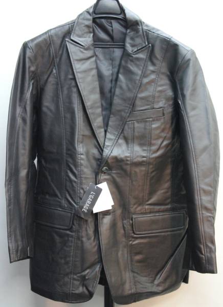 【黒色■本革ジャケット】3Lサイズ【定価49464円】