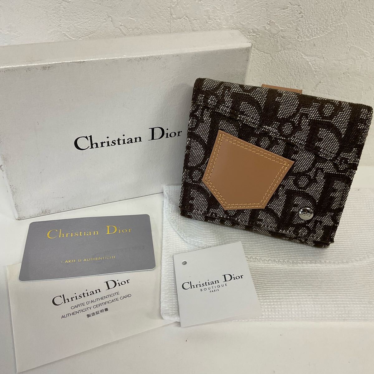 代PT005-60◇ Christian Dior／クリスチャンディオール トロッター