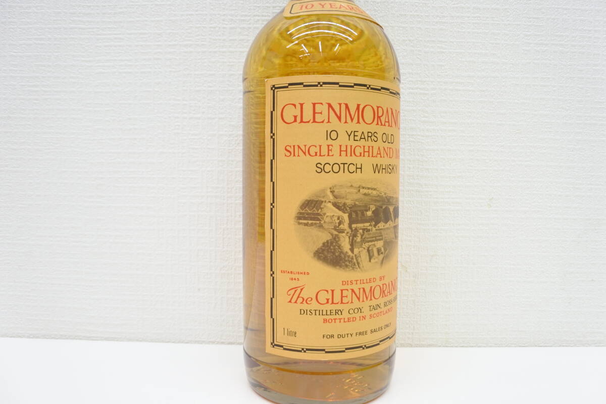 7215 酒祭 洋酒祭 GLENMORANGIE グレンモーレンジィ 10年 シングル ハイランドモルト ウイスキー 1000ml 43% 箱付 未開栓 _8