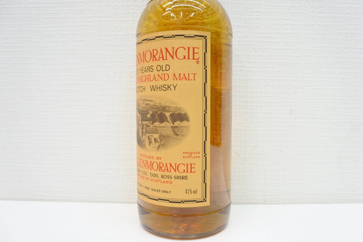 7215 酒祭 洋酒祭 GLENMORANGIE グレンモーレンジィ 10年 シングル ハイランドモルト ウイスキー 1000ml 43% 箱付 未開栓 _9