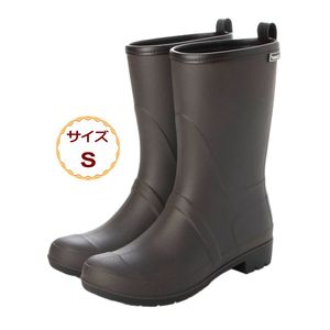 レディース レインブーツ ミドルブーツ レインシューズ 長靴 雨靴 完全防水 防滑底 抗菌