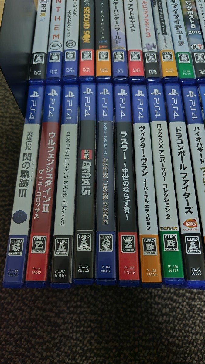 PS4 ソフト30点まとめ売り　ロックマンXアニバーサリーコレクション２、バイオハザード、ファーミングシミュレーター、ドラゴンボールなど_2