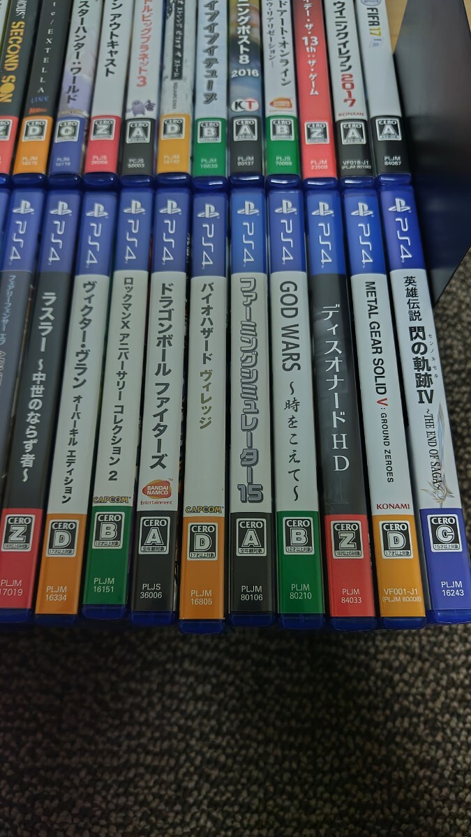 PS4 ソフト30点まとめ売り　ロックマンXアニバーサリーコレクション２、バイオハザード、ファーミングシミュレーター、ドラゴンボールなど_3