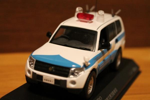 レイズ 1/43 三菱 パジェロ 警察本部警備部機動隊 災害
