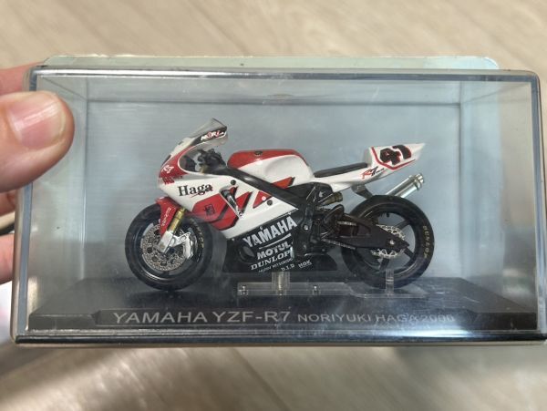 デアゴスティーニ YAMAHA YZR- 500 SHINYS2001 M1 MAX BIAGGI 2002 R7 NORIYUKI 2000 ...