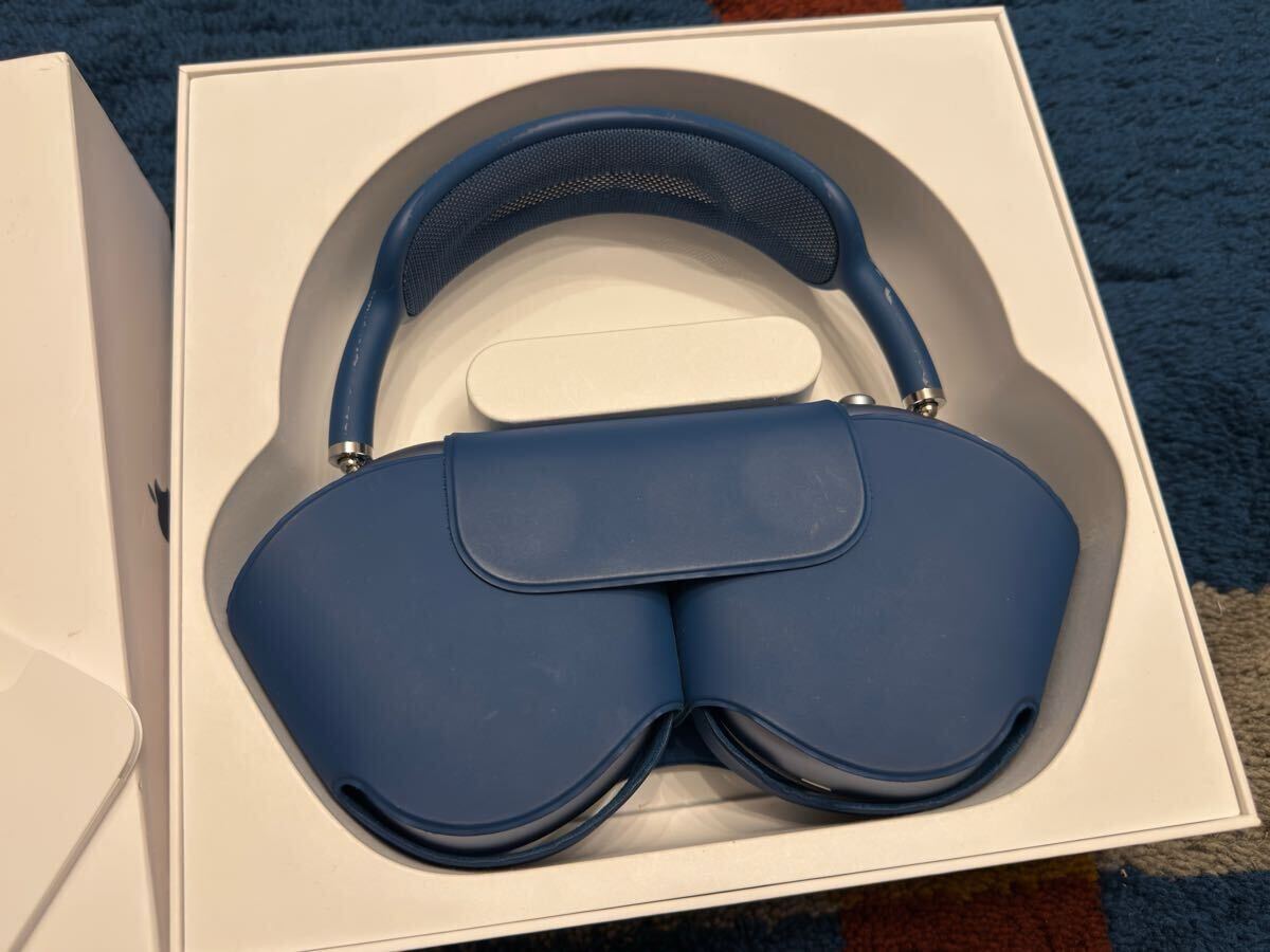 AirPods Max Lightning スカイブルー ジャンク品 A2096_1