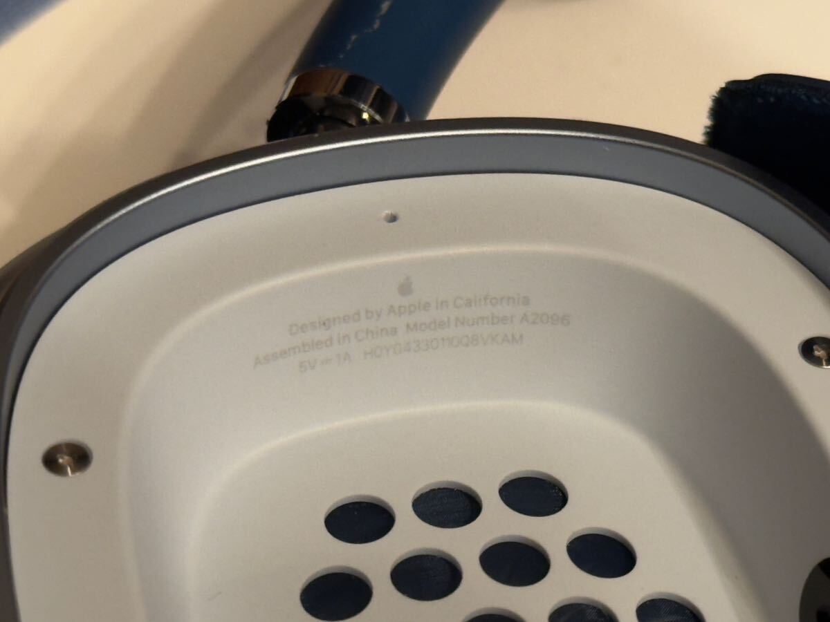 AirPods Max Lightning スカイブルー ジャンク品 A2096_10