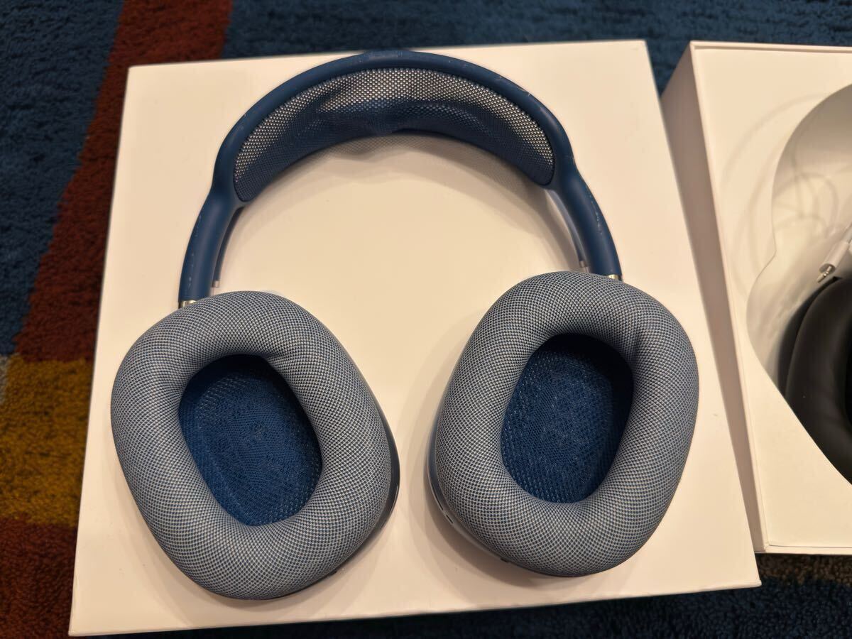AirPods Max Lightning スカイブルー ジャンク品 A2096_4