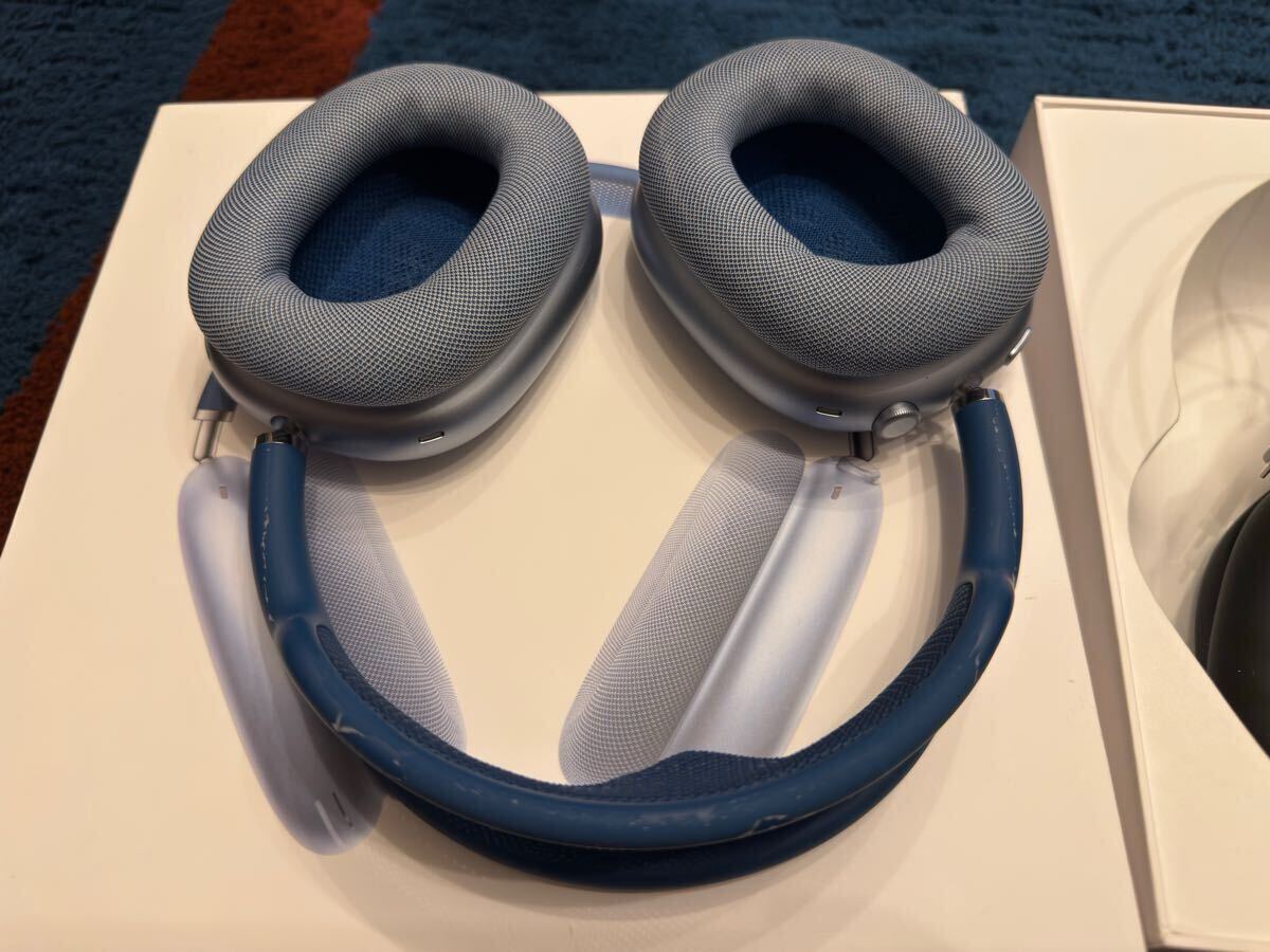 AirPods Max Lightning スカイブルー ジャンク品 A2096_5