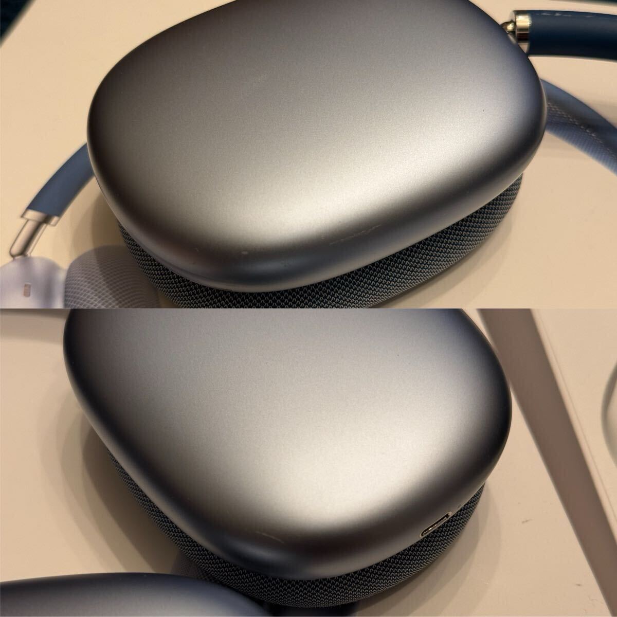 AirPods Max Lightning スカイブルー ジャンク品 A2096_7