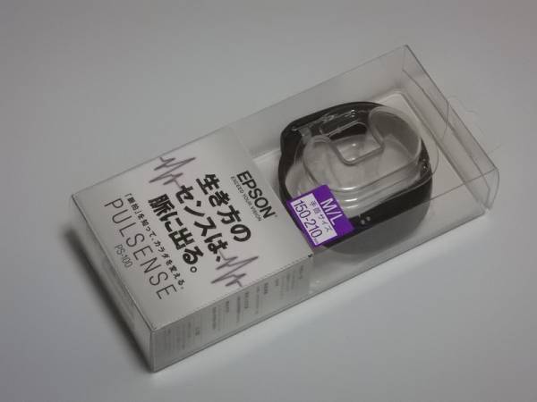 EPSON PULSENSE サイズM/L　黒