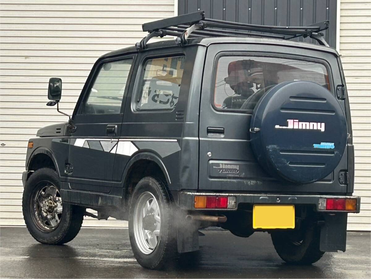 ☆札幌発☆H4　スズキ　ジムニー　バン　V-JA11V　5MT　4WD　ICターボ　一時抹消済み　売切￥1,000スタート☆2539_4