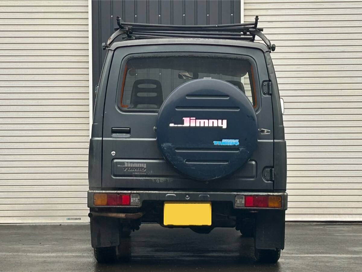 ☆札幌発☆H4　スズキ　ジムニー　バン　V-JA11V　5MT　4WD　ICターボ　一時抹消済み　売切￥1,000スタート☆2539_5