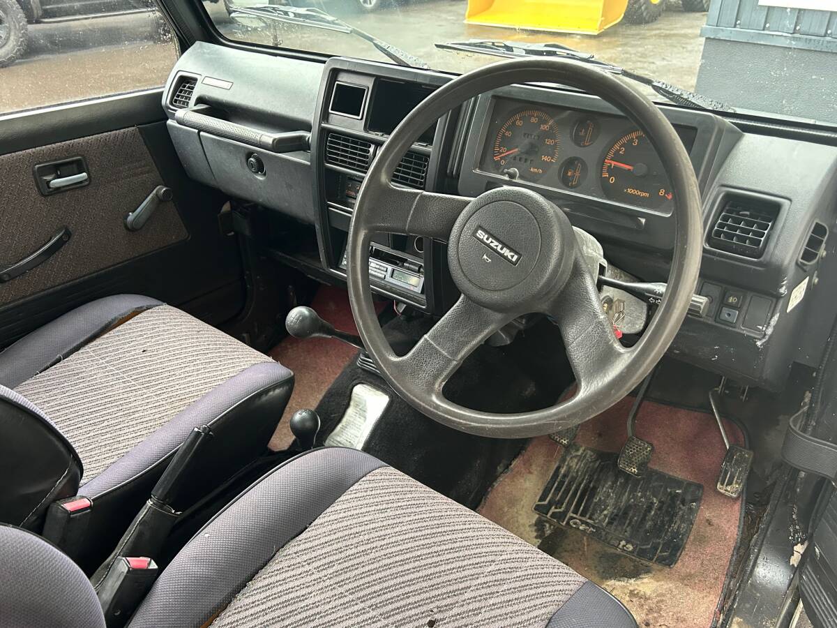 ☆札幌発☆H4　スズキ　ジムニー　バン　V-JA11V　5MT　4WD　ICターボ　一時抹消済み　売切￥1,000スタート☆2539_7