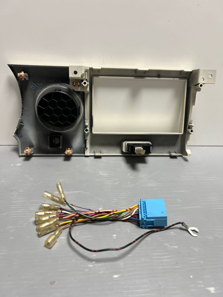 スズキ アルト ラパン HE22S オーディオパネル センターパネル　ナビパネル　エアコン吹き出し口　カプラ付き　(08)_10