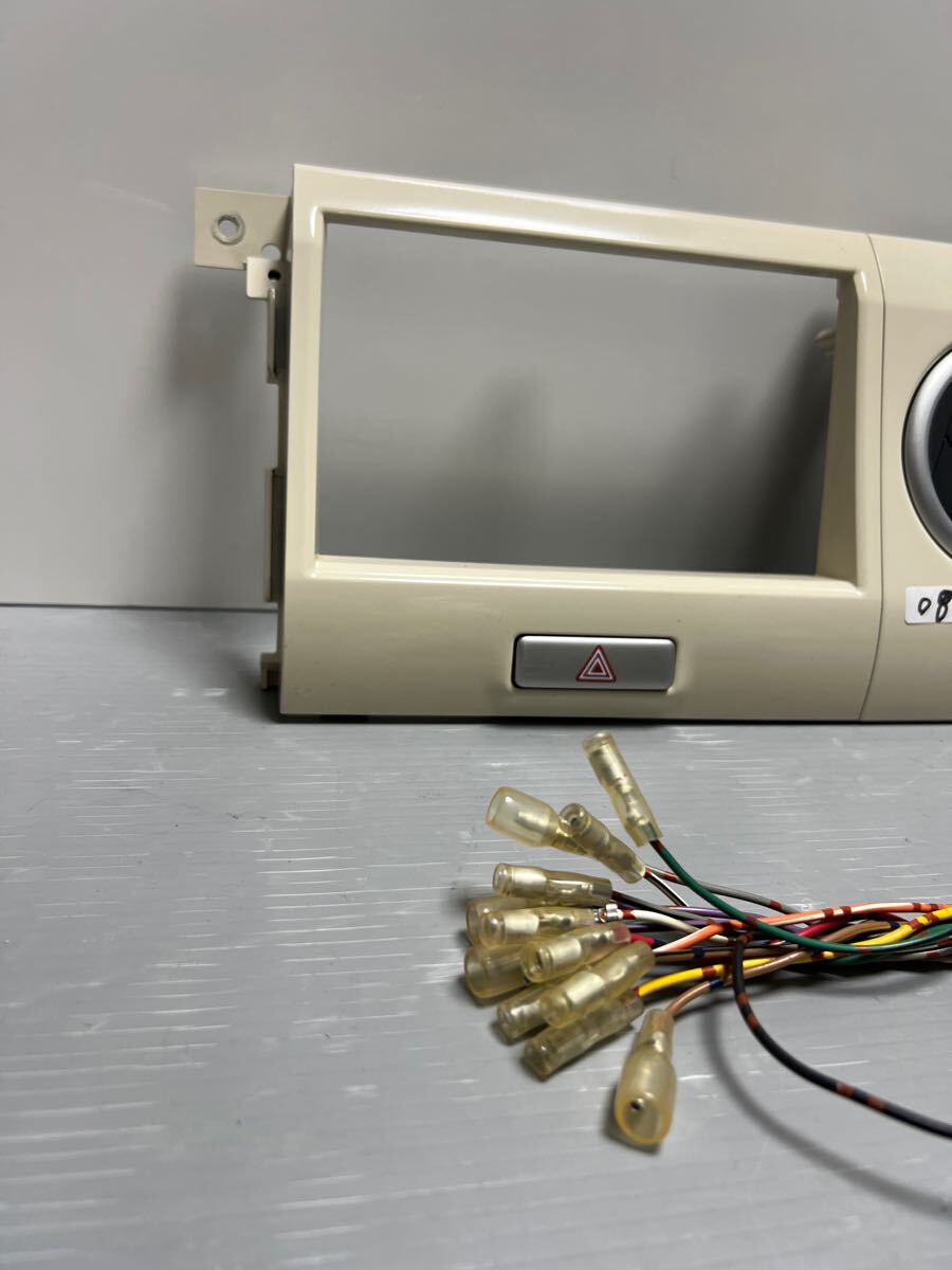 スズキ アルト ラパン HE22S オーディオパネル センターパネル　ナビパネル　エアコン吹き出し口　カプラ付き　(08)_2