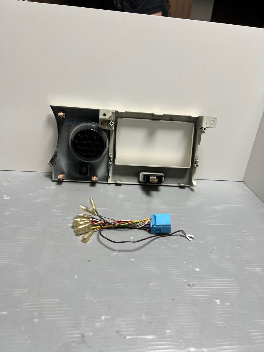 スズキ アルト ラパン HE22S オーディオパネル センターパネル　ナビパネル　エアコン吹き出し口　カプラ付き　(08)_8