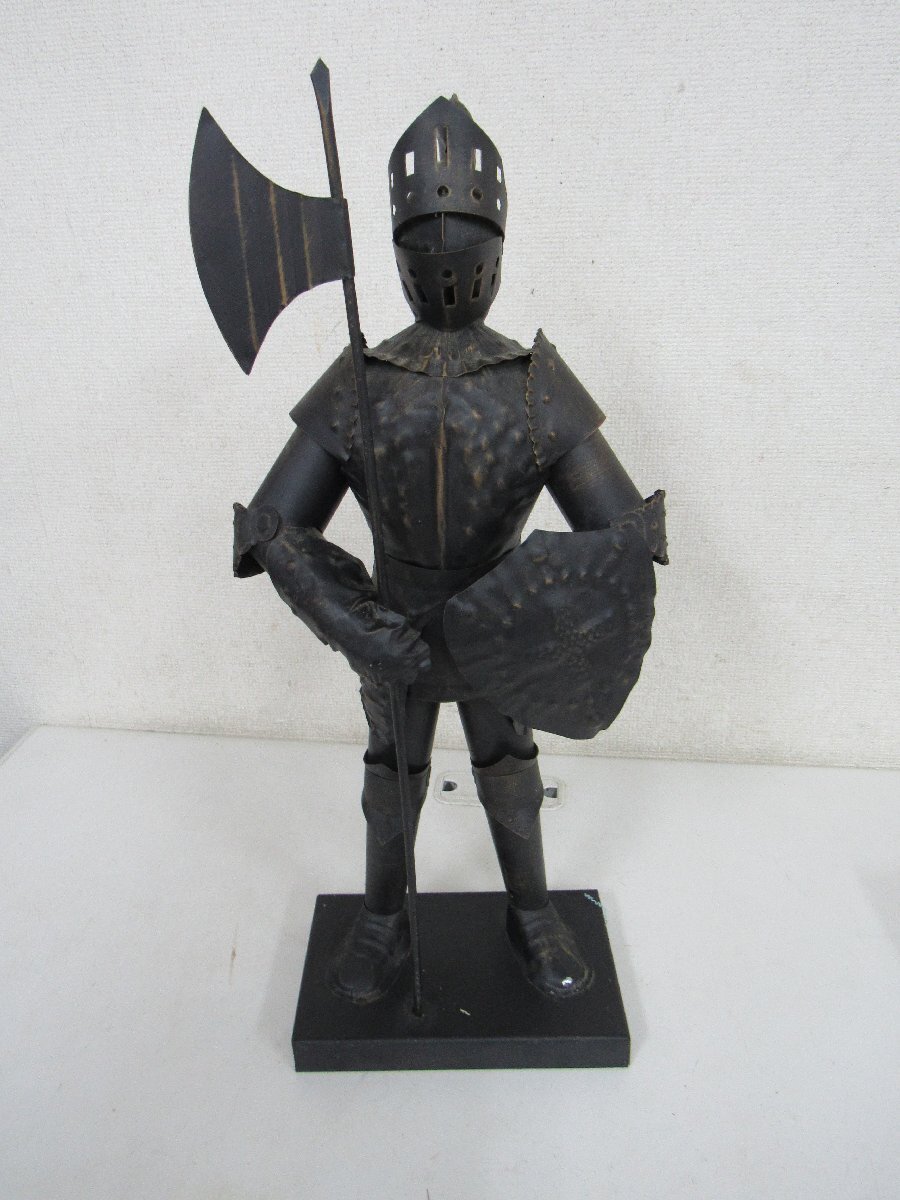 □フランス中世騎士 西洋甲冑 鎧 オブジェ 置物(オブジェ)｜売買された