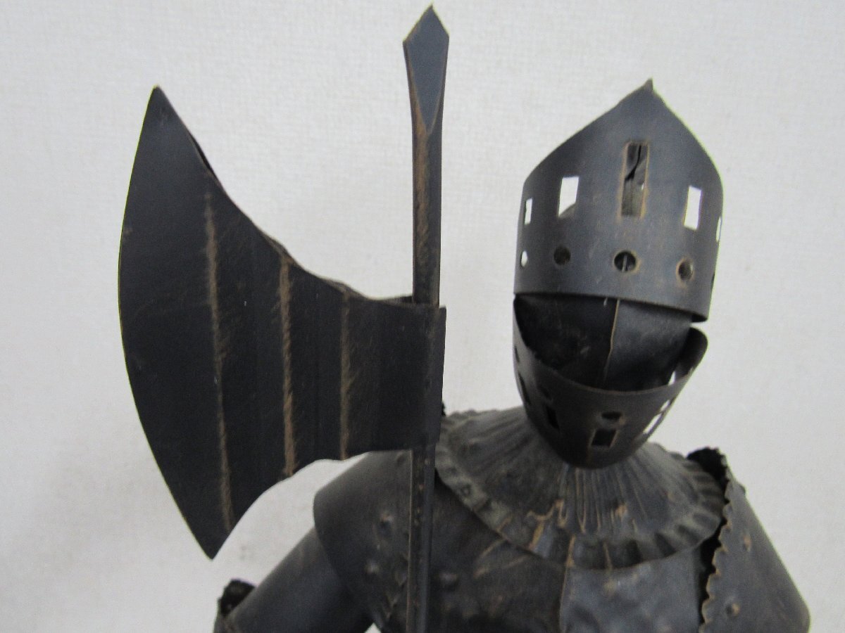 □フランス中世騎士 西洋甲冑 鎧 オブジェ 置物(オブジェ)｜売買された