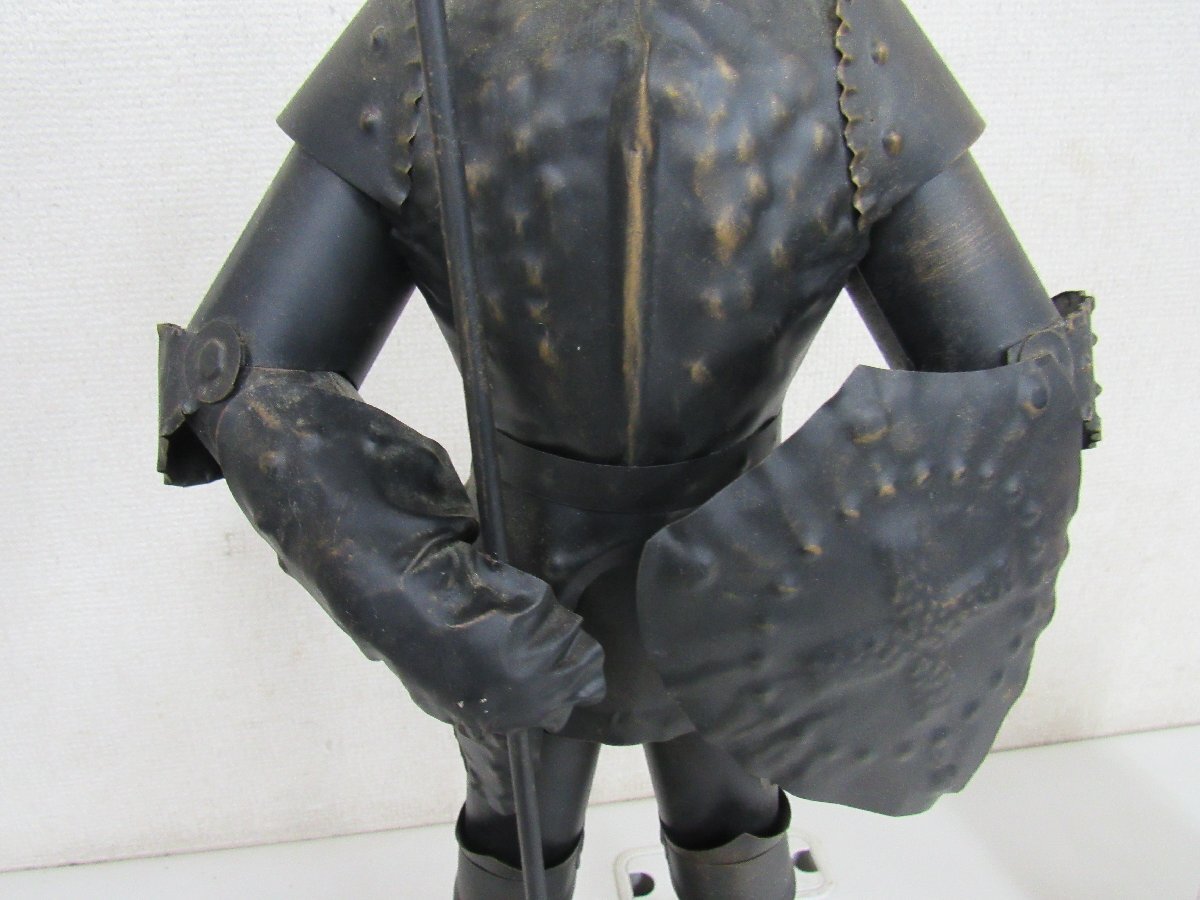 □フランス中世騎士 西洋甲冑 鎧 オブジェ 置物(オブジェ)｜売買された