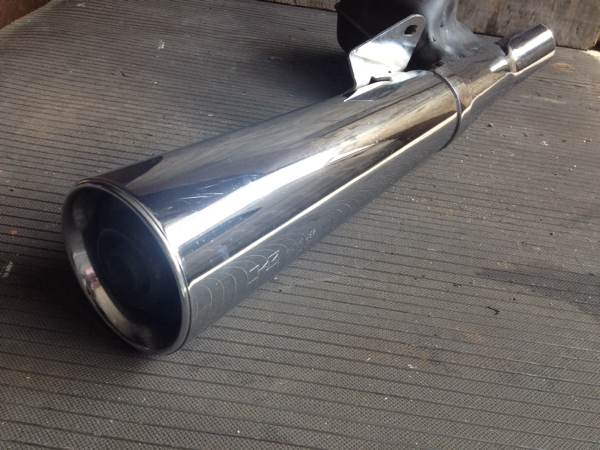 カワサキ ゼファー400純正サイレンサー【美品】