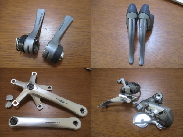 SHIMANO600 シマノ600アルテグラ 6400系コンポーネントセット 0