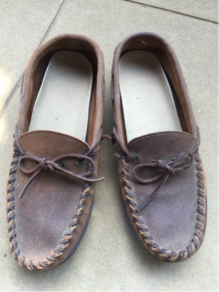 レッドウイング 希少デッキ ドライビングシューズ ブラウン9E 27