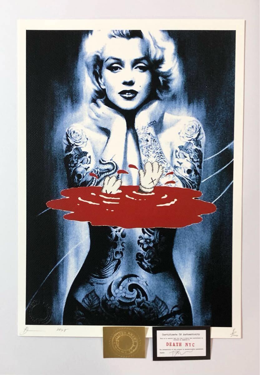 DEATH NYC アートポスター 世界限定100枚 ディズマランド Banksy