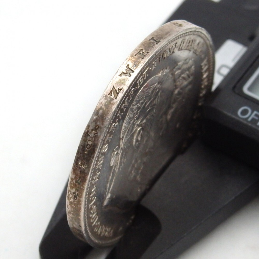 1円〜 海外銀貨 オーストリア帝国 フランツ・ヨーゼフ1世 結婚25周年