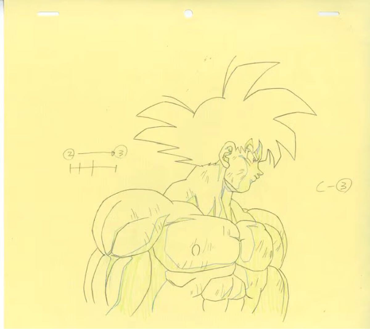 ドラゴンボール　原画　悟空_6