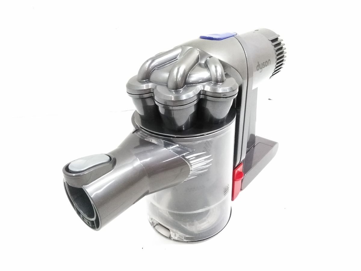 ♪Dyson ダイソン DC45 TYPEB ハンディ コードレスクリーナー サイクロン掃除機 充電アダプター/アタッチメント/スタンド 0418-38G @160♪_3