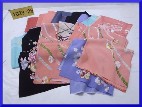 山賊村【和柄 ちりめん 風呂敷 色々 計74枚】宅/C1157/S/1029-26